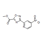 3-(4-硝基-2-吡啶基)-1,2,4-噁二唑-5-甲酸甲酯