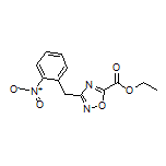 3-(2-硝基苄基)-1,2,4-噁二唑-5-甲酸乙酯