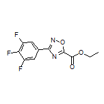 3-(3,4,5-三氟苯基)-1,2,4-噁二唑-5-甲酸乙酯