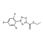 3-(2,4,6-三氟苯基)-1,2,4-噁二唑-5-甲酸乙酯