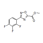 3-(2,3,4-三氟苯基)-1,2,4-噁二唑-5-甲酸甲酯