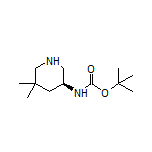 (S)-N-Boc-5,5-二甲基哌啶-3-胺