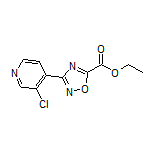 3-(3-氯-4-吡啶基)-1,2,4-噁二唑-5-甲酸乙酯