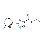 3-(6-甲基-2-吡啶基)-1,2,4-噁二唑-5-甲酸乙酯