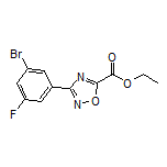 3-(3-溴-5-氟苯基)-1,2,4-噁二唑-5-甲酸乙酯