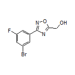 [3-(3-溴-5-氟苯基)-1,2,4-噁二唑-5-基]甲醇