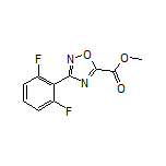 3-(2,6-二氟苯基)-1,2,4-噁二唑-5-甲酸甲酯