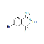 4-溴-N’-羟基-2-(三氟甲基)苯甲脒