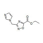 3-[(1-咪唑基)甲基]-1,2,4-噁二唑-5-甲酸乙酯