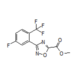 3-[5-氟-2-(三氟甲基)苯基]-1,2,4-噁二唑-5-甲酸甲酯