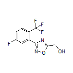 [3-[5-氟-2-(三氟甲基)苯基]-1,2,4-噁二唑-5-基]甲醇