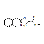 3-(2-氟苄基)-1,2,4-噁二唑-5-甲酸甲酯