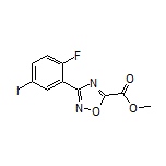 3-(2-氟-5-碘苯基)-1,2,4-噁二唑-5-甲酸甲酯