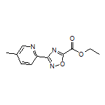 3-(5-甲基-2-吡啶基)-1,2,4-噁二唑-5-甲酸乙酯
