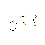 3-(5-甲基-2-吡啶基)-1,2,4-噁二唑-5-甲酸甲酯