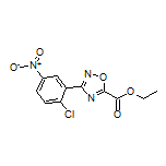 3-(2-氯-5-硝基苯基)-1,2,4-噁二唑-5-甲酸乙酯