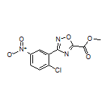 3-(2-氯-5-硝基苯基)-1,2,4-噁二唑-5-甲酸甲酯
