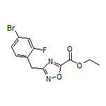 3-(4-溴-2-氟苄基)-1,2,4-噁二唑-5-甲酸乙酯
