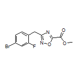 3-(4-溴-2-氟苄基)-1,2,4-噁二唑-5-甲酸甲酯