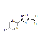 3-(5-氟-2-嘧啶基)-1,2,4-噁二唑-5-甲酸甲酯