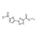 3-(5-硝基-2-噻吩基)-1,2,4-噁二唑-5-甲酸乙酯