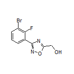 [3-(3-溴-2-氟苯基)-1,2,4-噁二唑-5-基]甲醇
