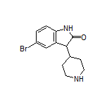 5-溴-3-(4-哌啶基)吲哚啉-2-酮