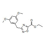 3-(3,5-二甲氧苄基)-1,2,4-噁二唑-5-甲酸乙酯