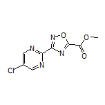 3-(5-氯-2-嘧啶基)-1,2,4-噁二唑-5-甲酸甲酯