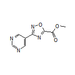 3-(5-嘧啶基)-1,2,4-噁二唑-5-甲酸甲酯