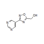 [3-(5-嘧啶基)-1,2,4-噁二唑-5-基]甲醇