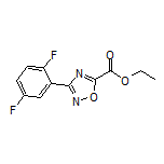 3-(2,5-二氟苯基)-1,2,4-噁二唑-5-甲酸乙酯