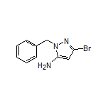 1-苄基-3-溴-1H-吡唑-5-胺