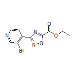 3-(3-溴-4-吡啶基)-1,2,4-噁二唑-5-甲酸乙酯