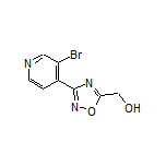 [3-(3-溴-4-吡啶基)-1,2,4-噁二唑-5-基]甲醇