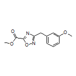 3-(3-甲氧基苄基)-1,2,4-噁二唑-5-甲酸甲酯