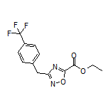 3-[4-(三氟甲基)苄基]-1,2,4-噁二唑-5-甲酸乙酯