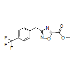 3-[4-(三氟甲基)苄基]-1,2,4-噁二唑-5-甲酸甲酯