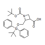 1-Boc-2-[[(叔丁基二苯基硅基)氧基]甲基]氮杂环丁烷-3-甲酸