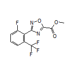 3-[2-氟-6-(三氟甲基)苯基]-1,2,4-噁二唑-5-甲酸甲酯