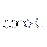 3-(萘-2-基甲基)-1,2,4-噁二唑-5-甲酸乙酯