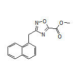 3-(萘-1-基甲基)-1,2,4-噁二唑-5-甲酸甲酯