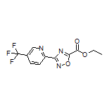 3-[5-(三氟甲基)-2-吡啶基]-1,2,4-噁二唑-5-甲酸乙酯