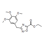 3-(3,4,5-三甲氧基苄基)-1,2,4-噁二唑-5-甲酸乙酯