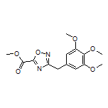 3-(3,4,5-三甲氧基苄基)-1,2,4-噁二唑-5-甲酸甲酯