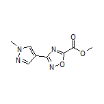 3-(1-甲基-4-吡唑基)-1,2,4-噁二唑-5-甲酸甲酯