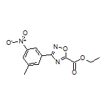 3-(3-甲基-5-硝基苯基)-1,2,4-噁二唑-5-甲酸乙酯
