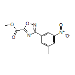 3-(3-甲基-5-硝基苯基)-1,2,4-噁二唑-5-甲酸甲酯