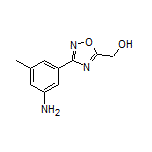 [3-(3-氨基-5-甲基苯基)-1,2,4-噁二唑-5-基]甲醇