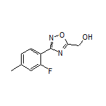 [3-(2-氟-4-甲基苯基)-1,2,4-噁二唑-5-基]甲醇